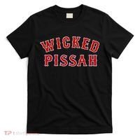 Wicked Pissah Funny Pisser Boston New England Southie Gift T-Shirt thumb 0