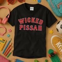 Wicked Pissah Funny Pisser Boston New England Southie Gift Kids T-Shirt thumb 3