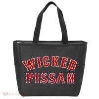 Wicked Pissah Funny Pisser Boston New England Southie Gift Tote Bag thumb 0