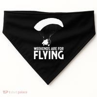 Weekends PPC Flying Powered Parachute USA-Made Doggie Bandana thumb 0
