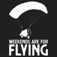 Weekends PPC Flying Powered Parachute Beanie thumb 2