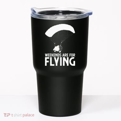 Weekends PPC Flying Powered Parachute Tumbler