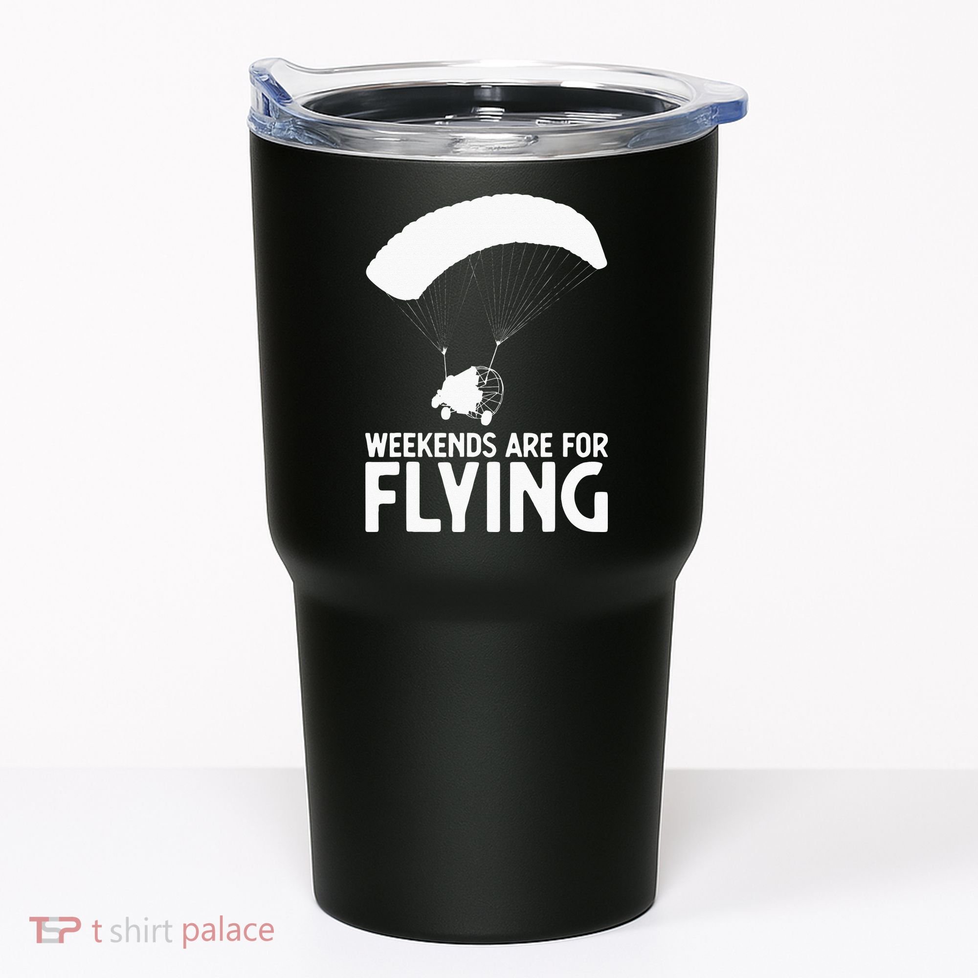 Weekends PPC Flying Powered Parachute Tumbler