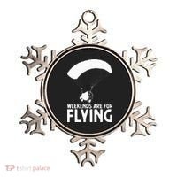 Weekends PPC Flying Powered Parachute Ornament thumb 0