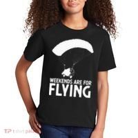 Weekends PPC Flying Powered Parachute Kids T-Shirt thumb 2