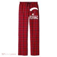 Weekends PPC Flying Powered Parachute Men's Flannel Plaid Pajama Pants thumb 0