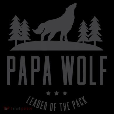 Wolf Pack Family - Dad Papa Wolf 16oz Travel Tumbler