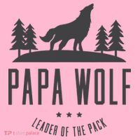 Wolf Pack Family - Dad Papa Wolf Coaster thumb 2