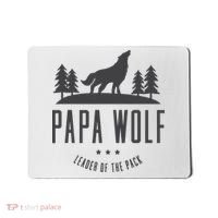 Wolf Pack Family - Dad Papa Wolf Mousepad thumb 0