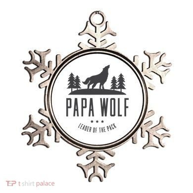 Wolf Pack Family - Dad Papa Wolf Ornament