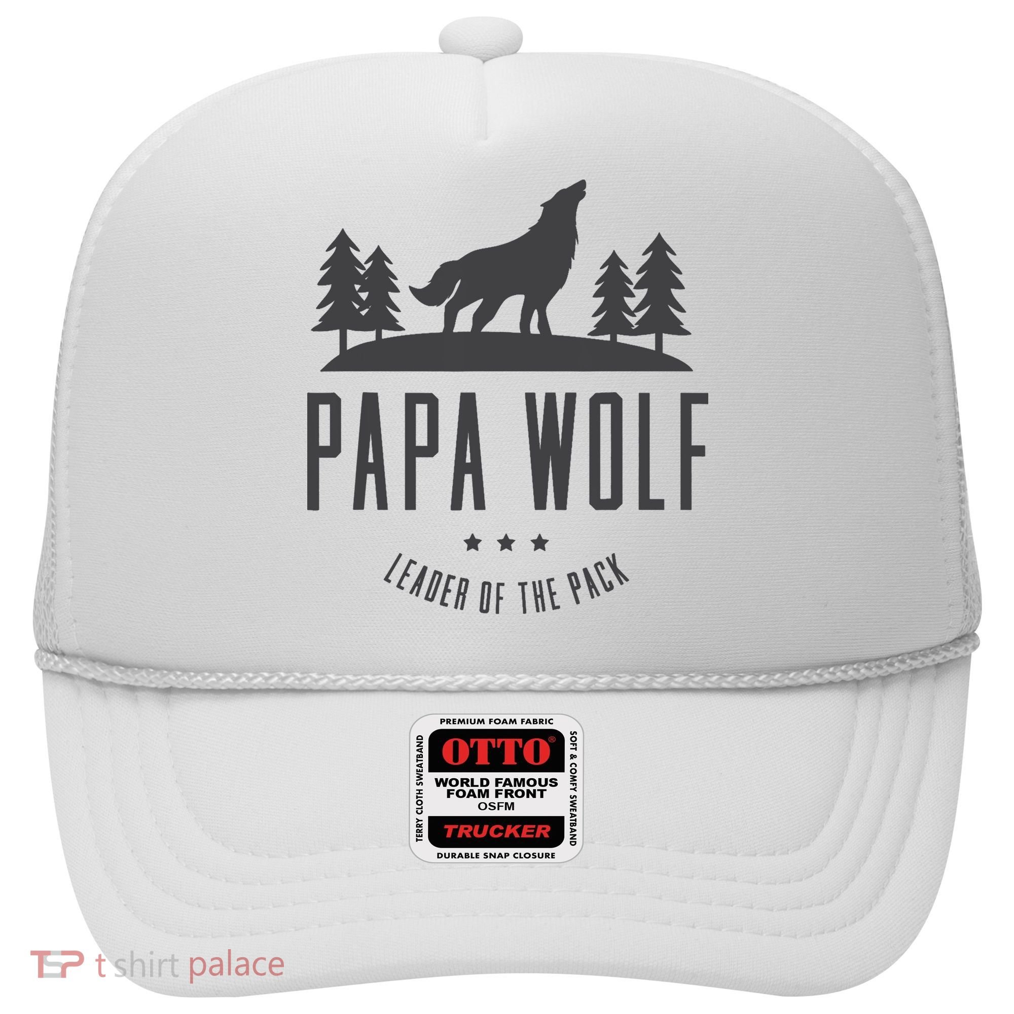 Wolf Pack Family - Dad Papa Wolf Hat