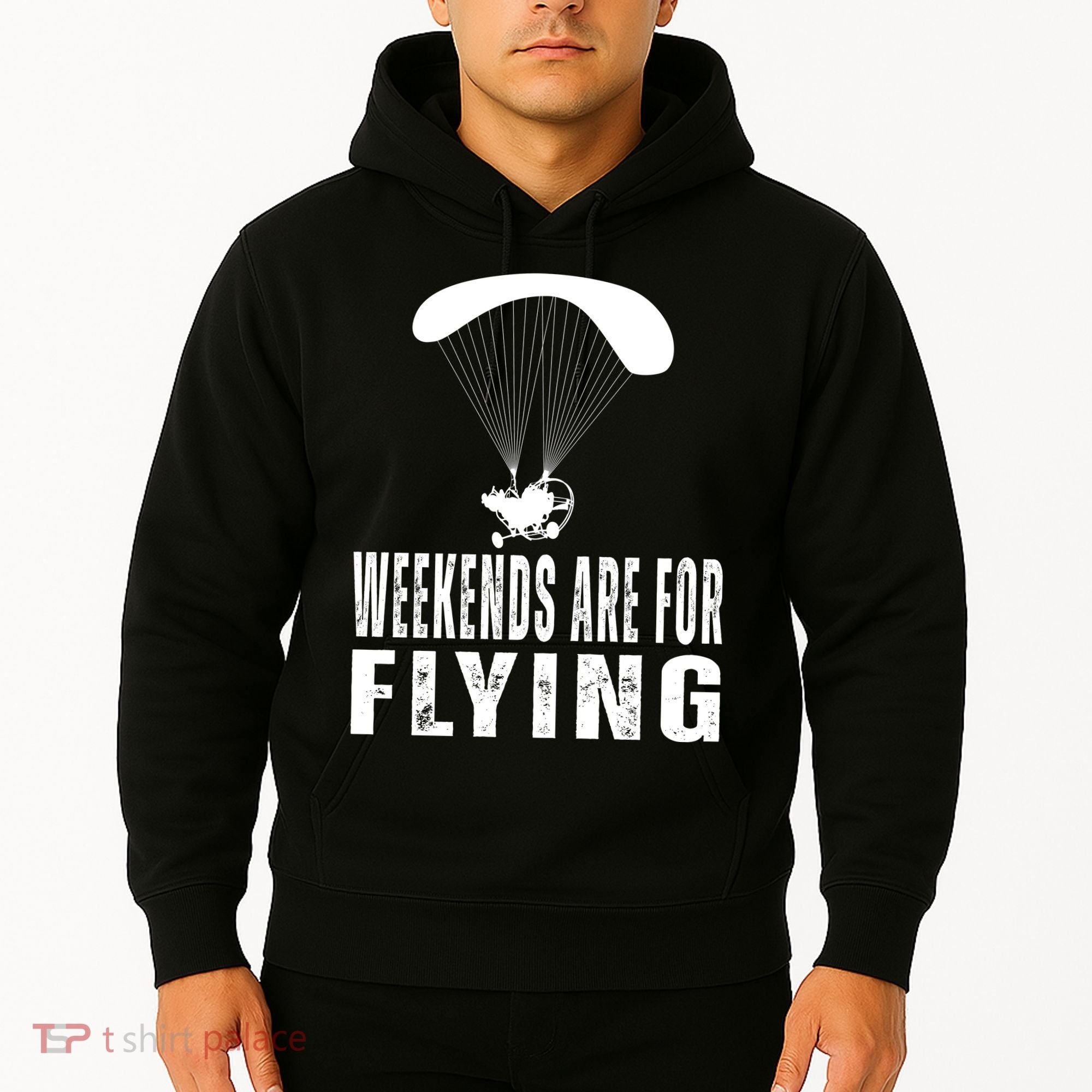 Weekends Ppc Flying Powered Parachute Hoodie