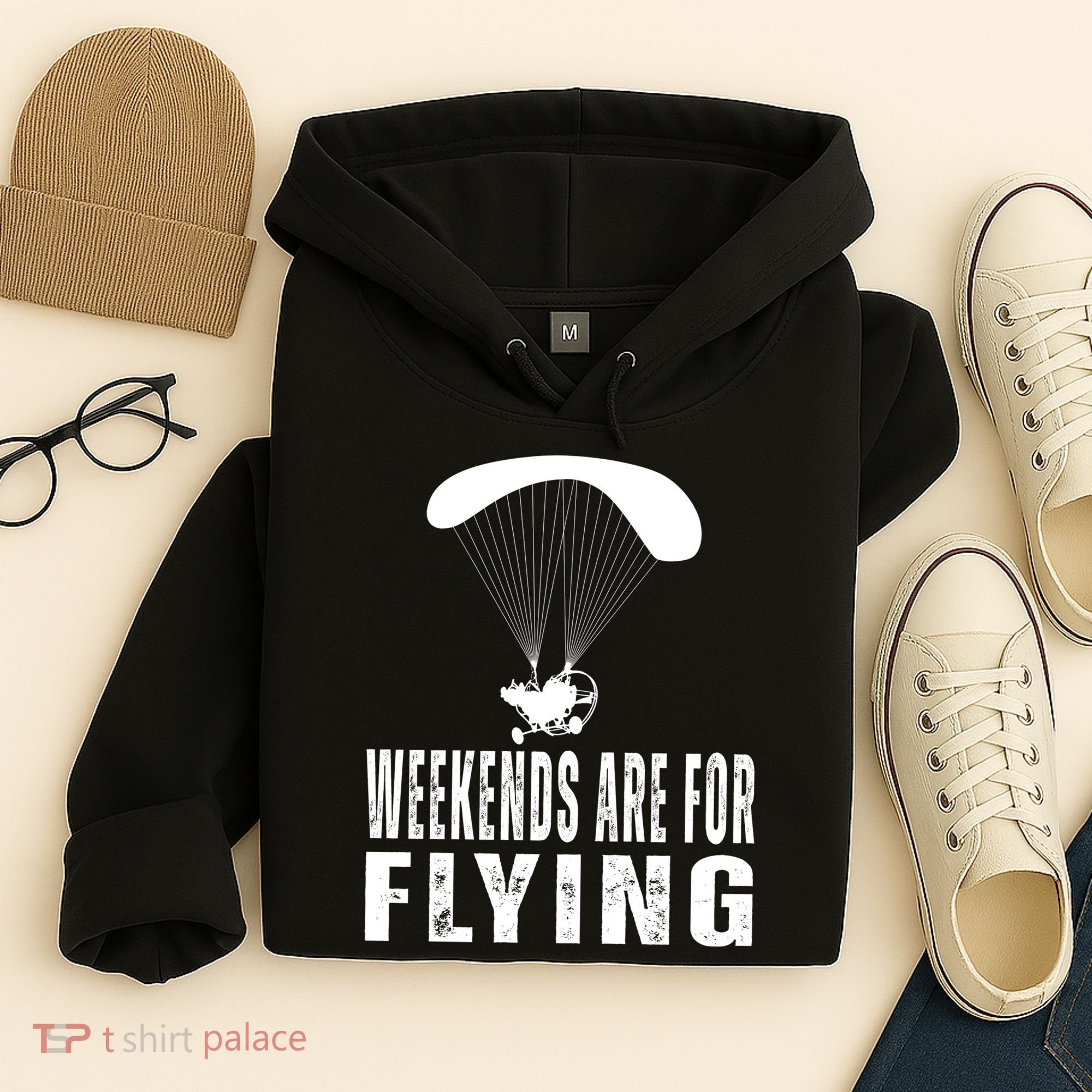 Weekends Ppc Flying Powered Parachute Hoodie