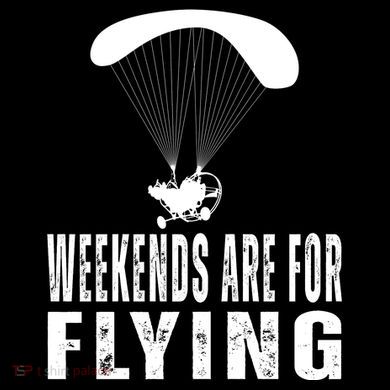 Weekends Ppc Flying Powered Parachute Hoodie