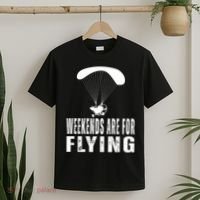 Weekends Ppc Flying Powered Parachute T-Shirt thumb 2