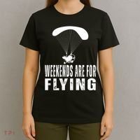 Weekends Ppc Flying Powered Parachute T-Shirt thumb 4