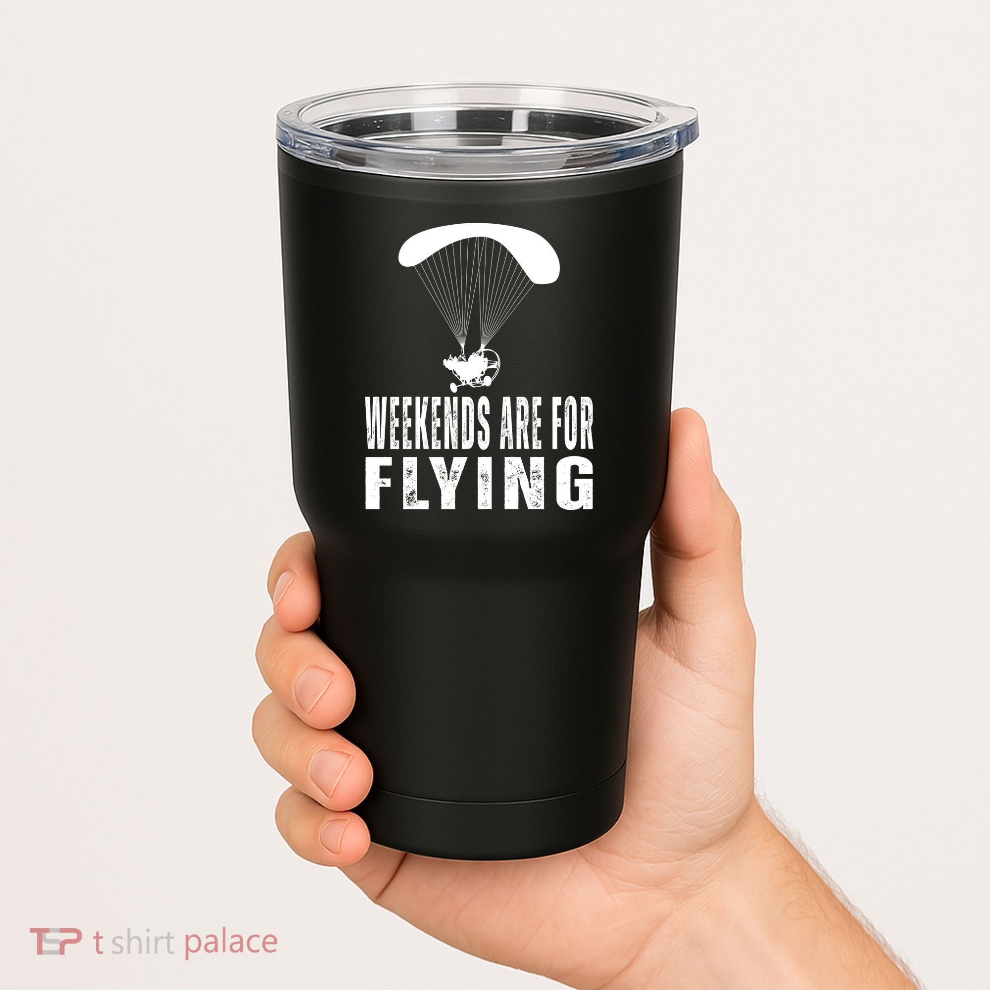 Weekends Ppc Flying Powered Parachute Tumbler