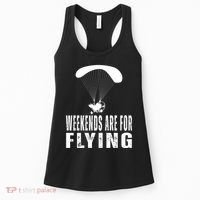 Weekends Ppc Flying Powered Parachute Women's Tank Top thumb 0