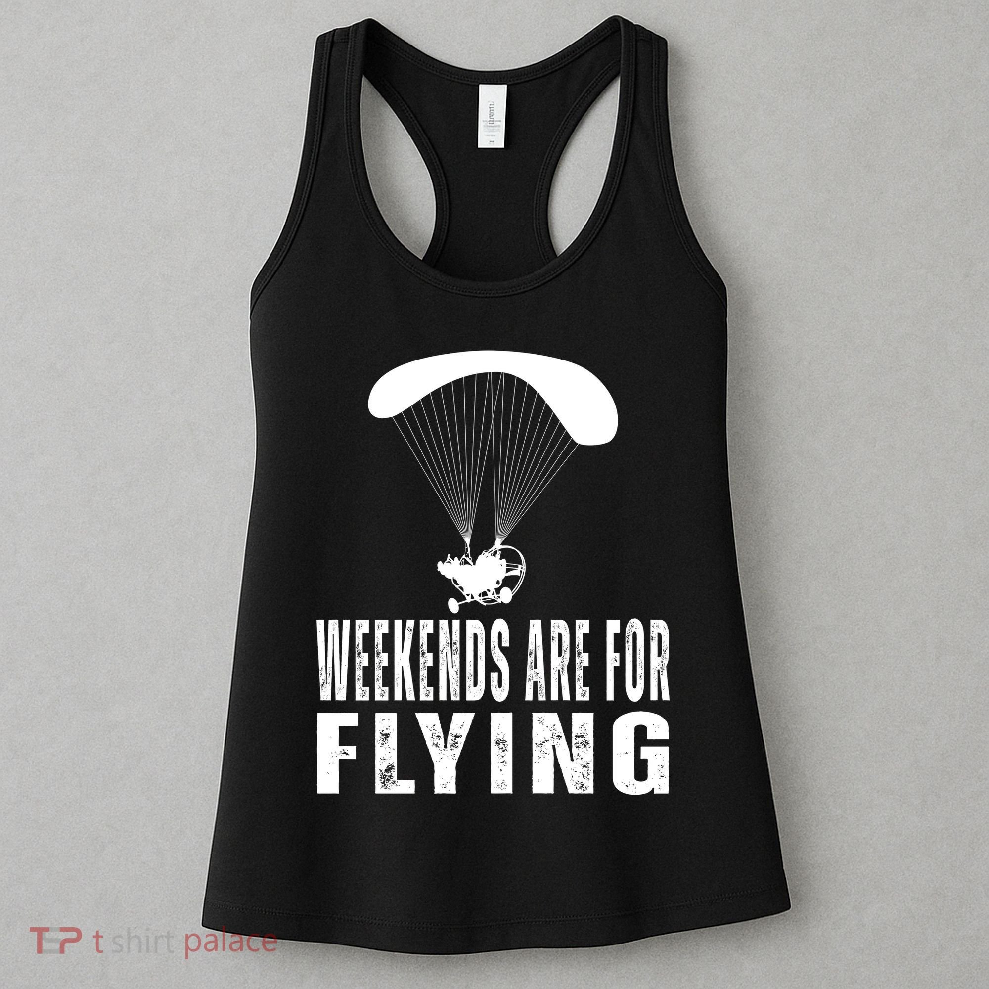 Weekends Ppc Flying Powered Parachute Women's Tank Top