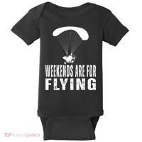 Weekends Ppc Flying Powered Parachute Baby Bodysuit thumb 0