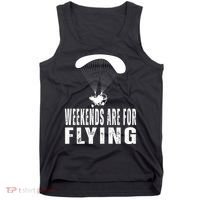 Weekends Ppc Flying Powered Parachute Tank Top thumb 0