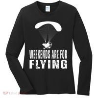 Weekends Ppc Flying Powered Parachute Women's Long Sleeve Shirt thumb 0