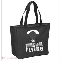 Weekends Ppc Flying Powered Parachute Tote Bag thumb 2