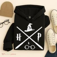 Wizard Potter Glasses Move Symbol Hoodie thumb 4