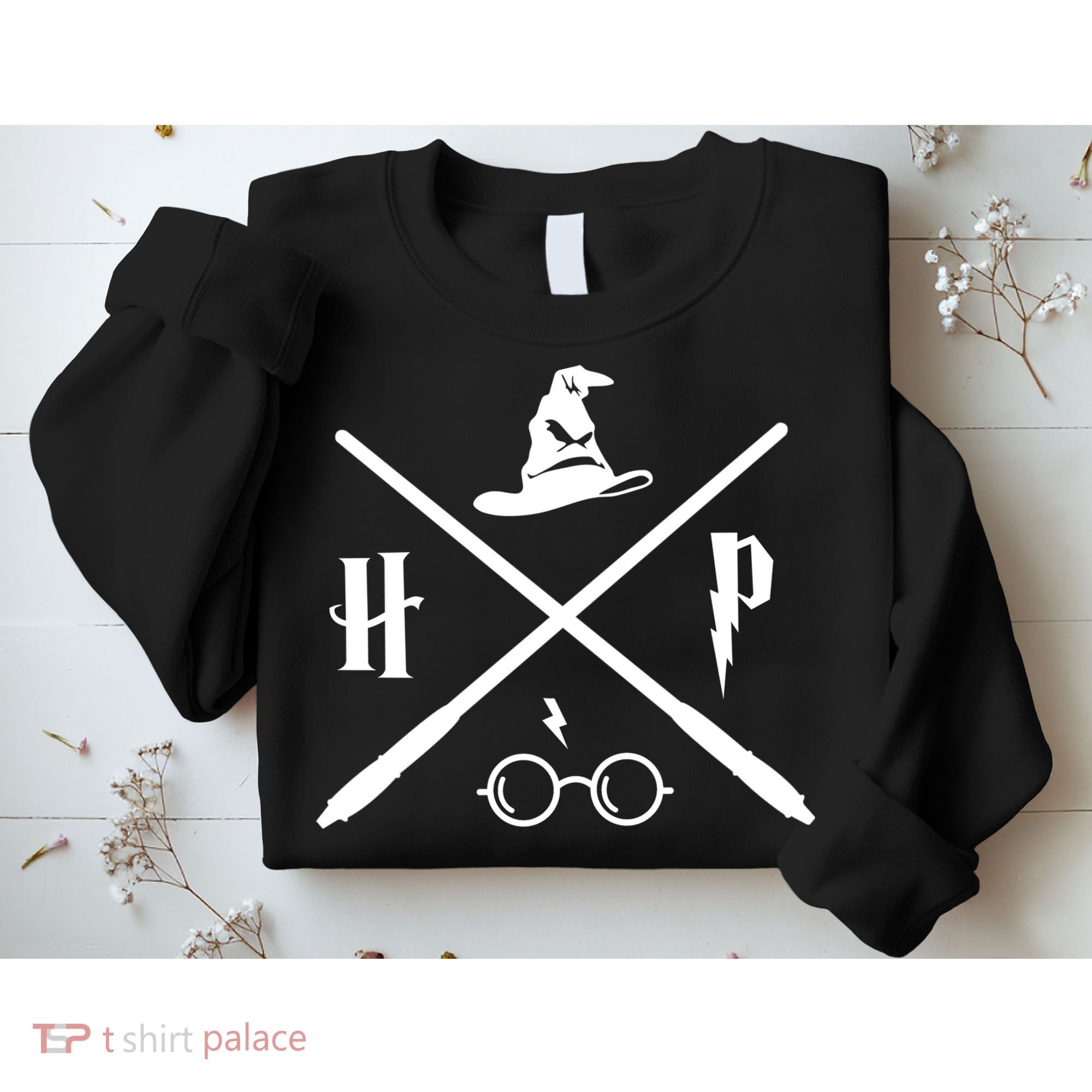 Wizard Potter Glasses Move Symbol Sweatshirt