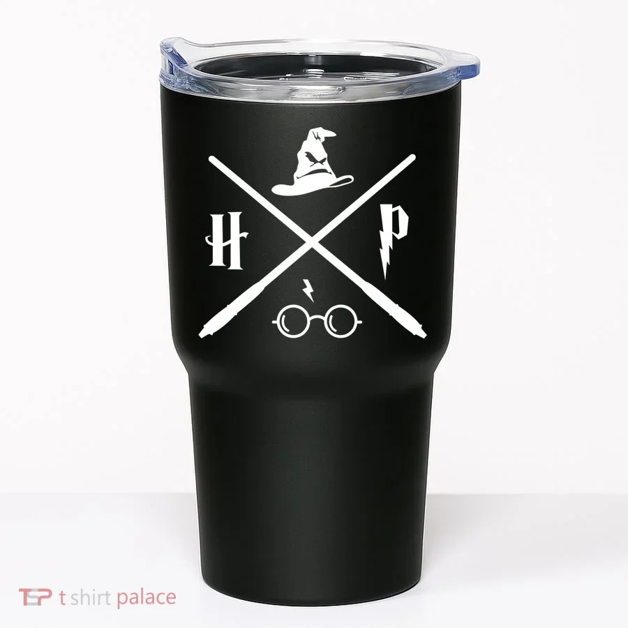Wizard Potter Glasses Move Symbol Tumbler