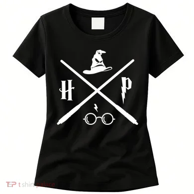 Wizard Potter Glasses Move Symbol Women's T-Shirt