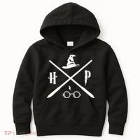 Wizard Potter Glasses Move Symbol Kids Hoodie thumb 0