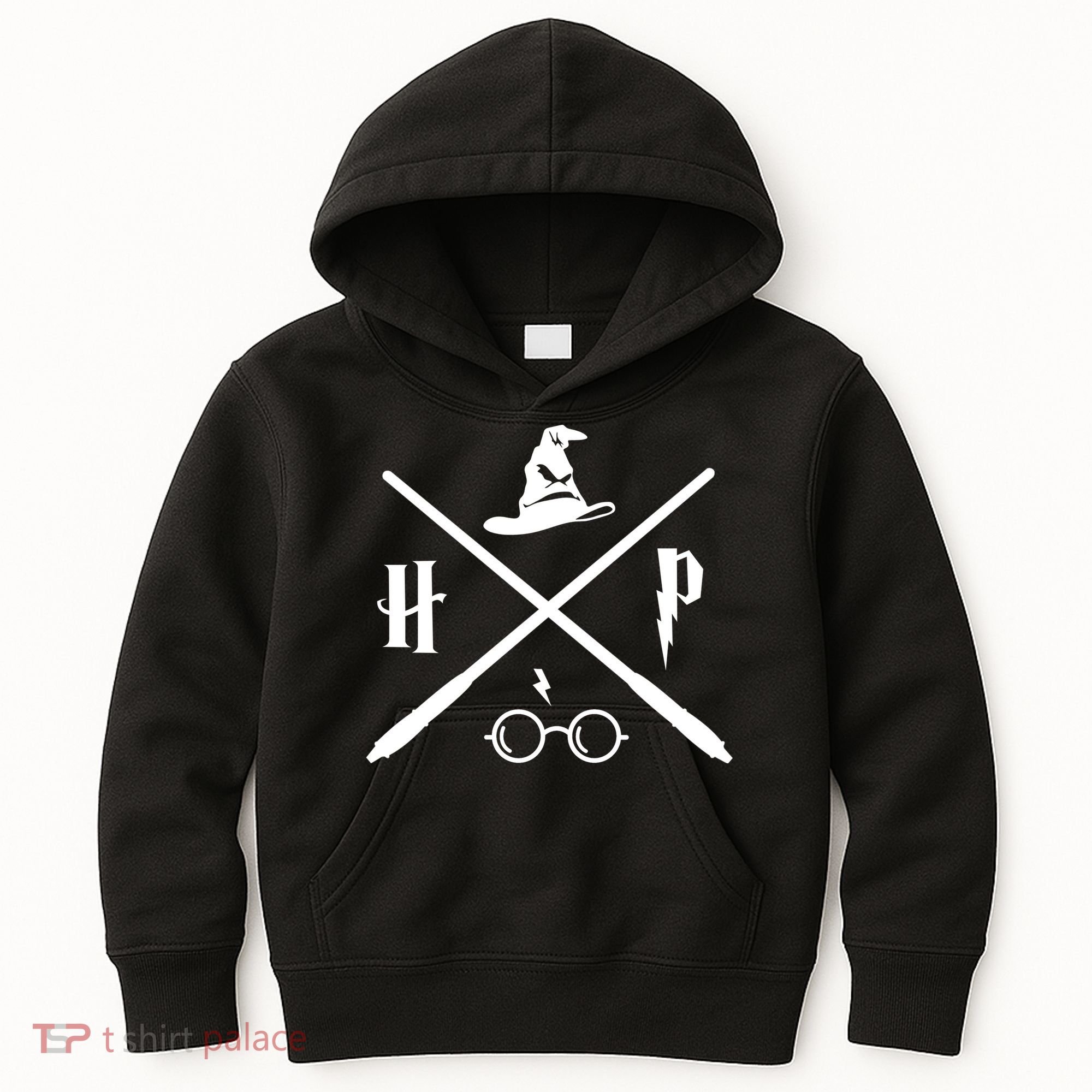 Wizard Potter Glasses Move Symbol Kids Hoodie