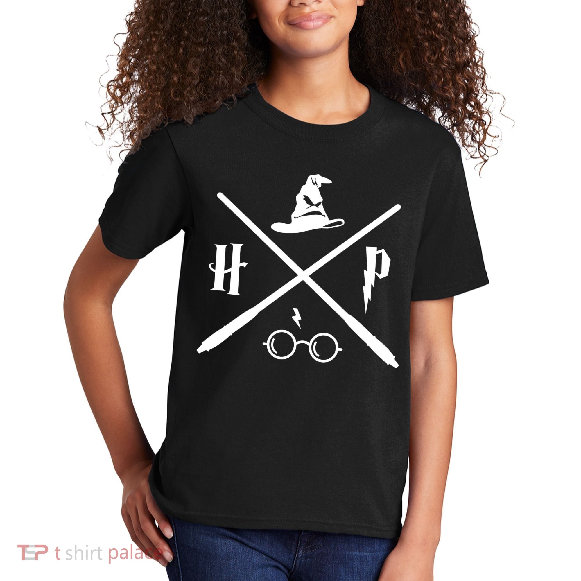 Wizard Potter Glasses Move Symbol Kids T-Shirt