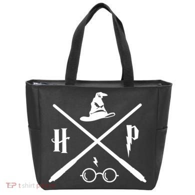 Wizard Potter Glasses Move Symbol Tote Bag