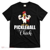 Womens Pickleball Gift Pickle Ball Chick Player T-Shirt thumb 0