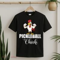 Womens Pickleball Gift Pickle Ball Chick Player T-Shirt thumb 2