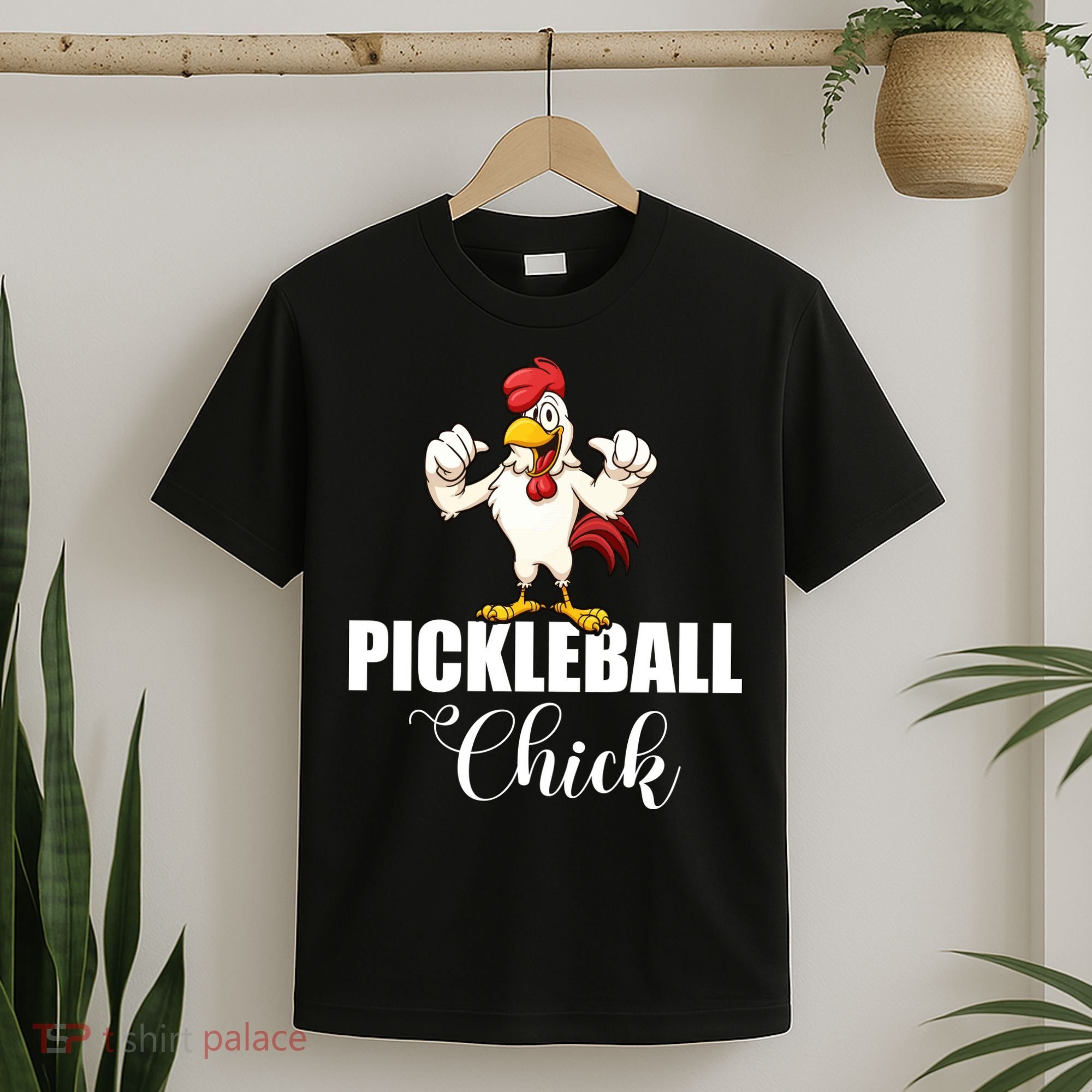 Womens Pickleball Gift Pickle Ball Chick Player T-Shirt