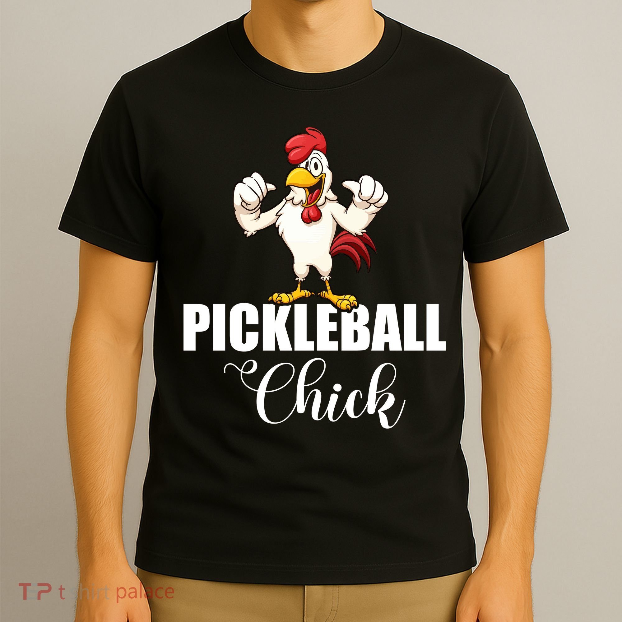 Womens Pickleball Gift Pickle Ball Chick Player T-Shirt