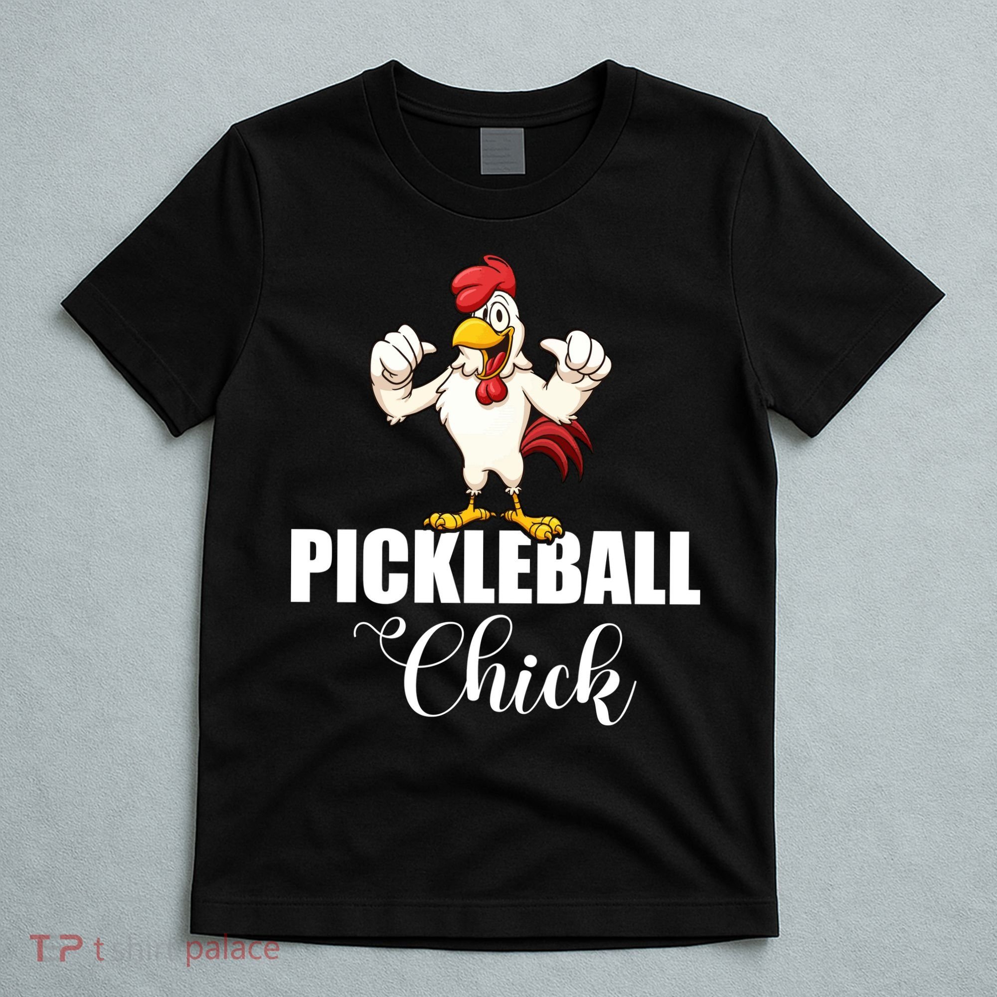 Womens Pickleball Gift Pickle Ball Chick Player T-Shirt