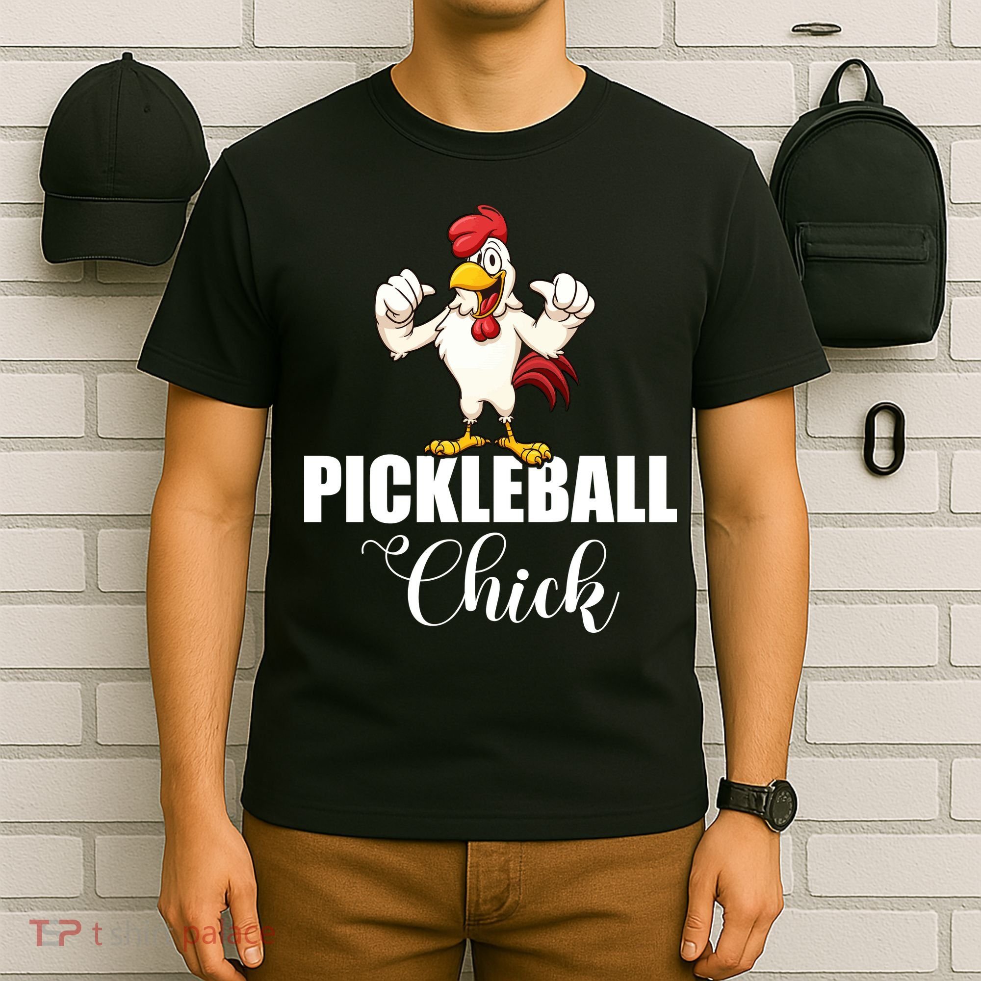 Womens Pickleball Gift Pickle Ball Chick Player T-Shirt