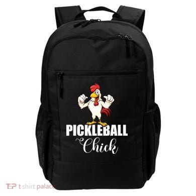 Womens Pickleball Gift Pickle Ball Chick Player Backpack