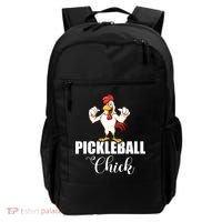 Womens Pickleball Gift Pickle Ball Chick Player Backpack thumb 0