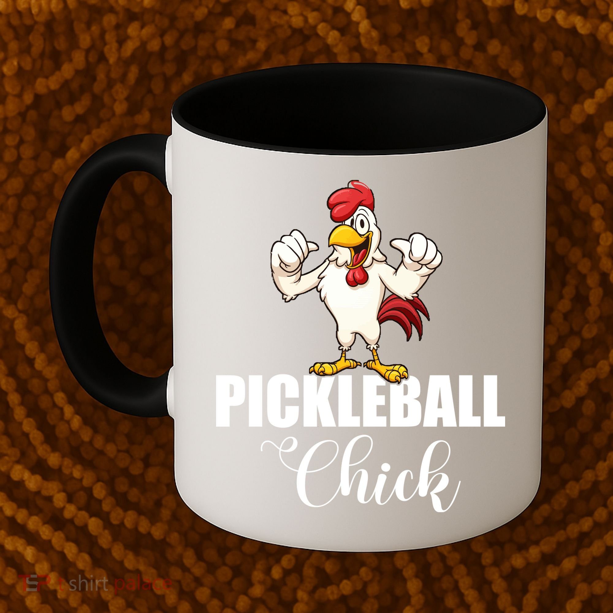 Womens Pickleball Gift Pickle Ball Chick Player Coffee Mug