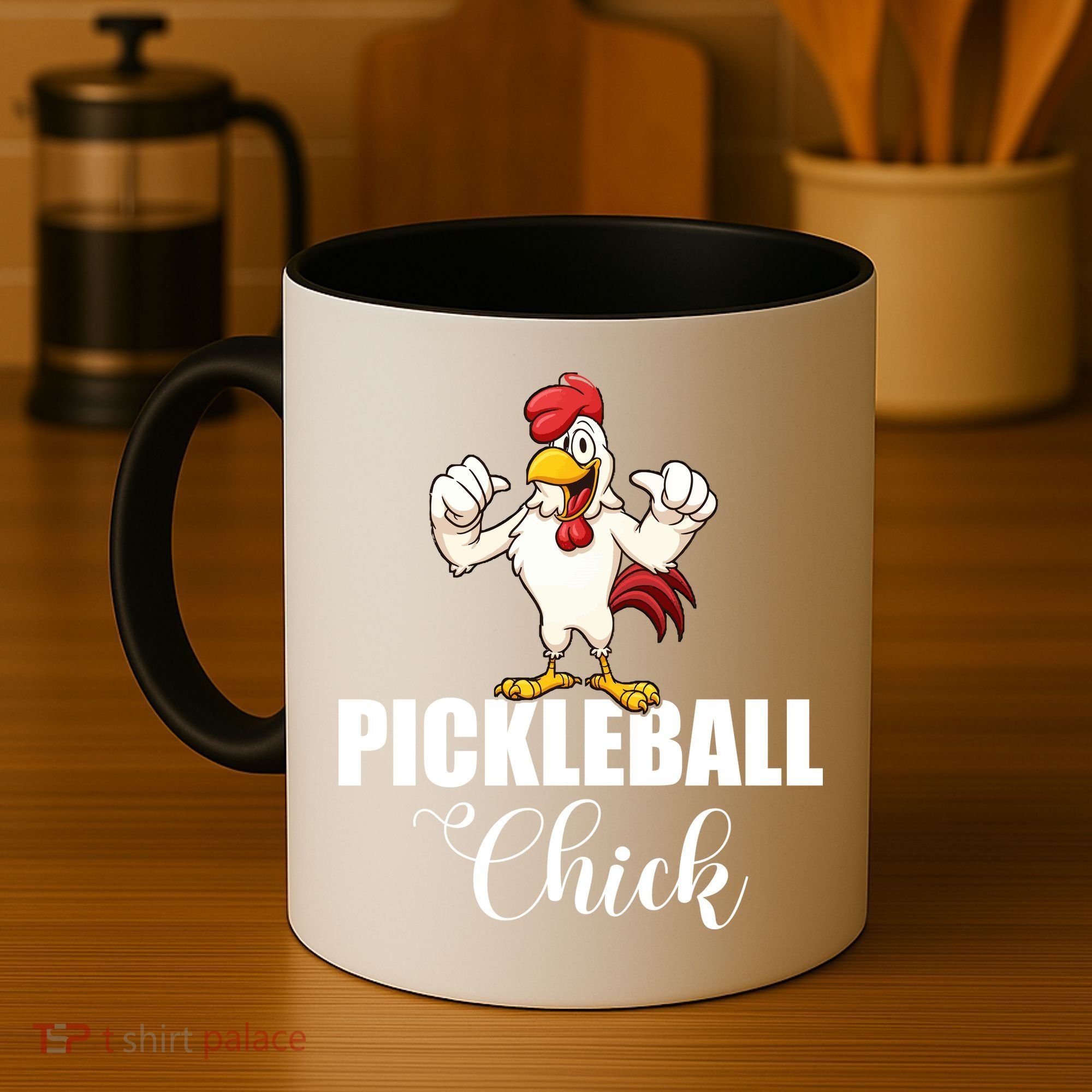Womens Pickleball Gift Pickle Ball Chick Player Coffee Mug