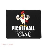 Womens Pickleball Gift Pickle Ball Chick Player Mousepad thumb 0