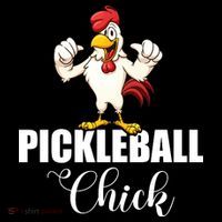 Womens Pickleball Gift Pickle Ball Chick Player Mousepad thumb 1