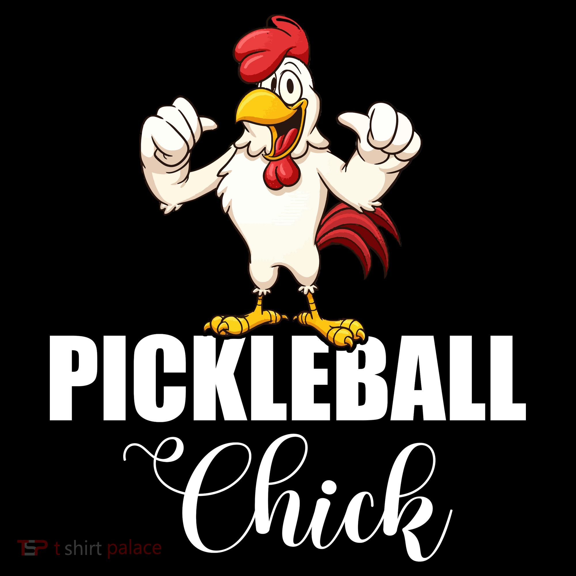 Womens Pickleball Gift Pickle Ball Chick Player Mousepad