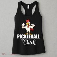 Womens Pickleball Gift Pickle Ball Chick Player Women's Tank Top thumb 3