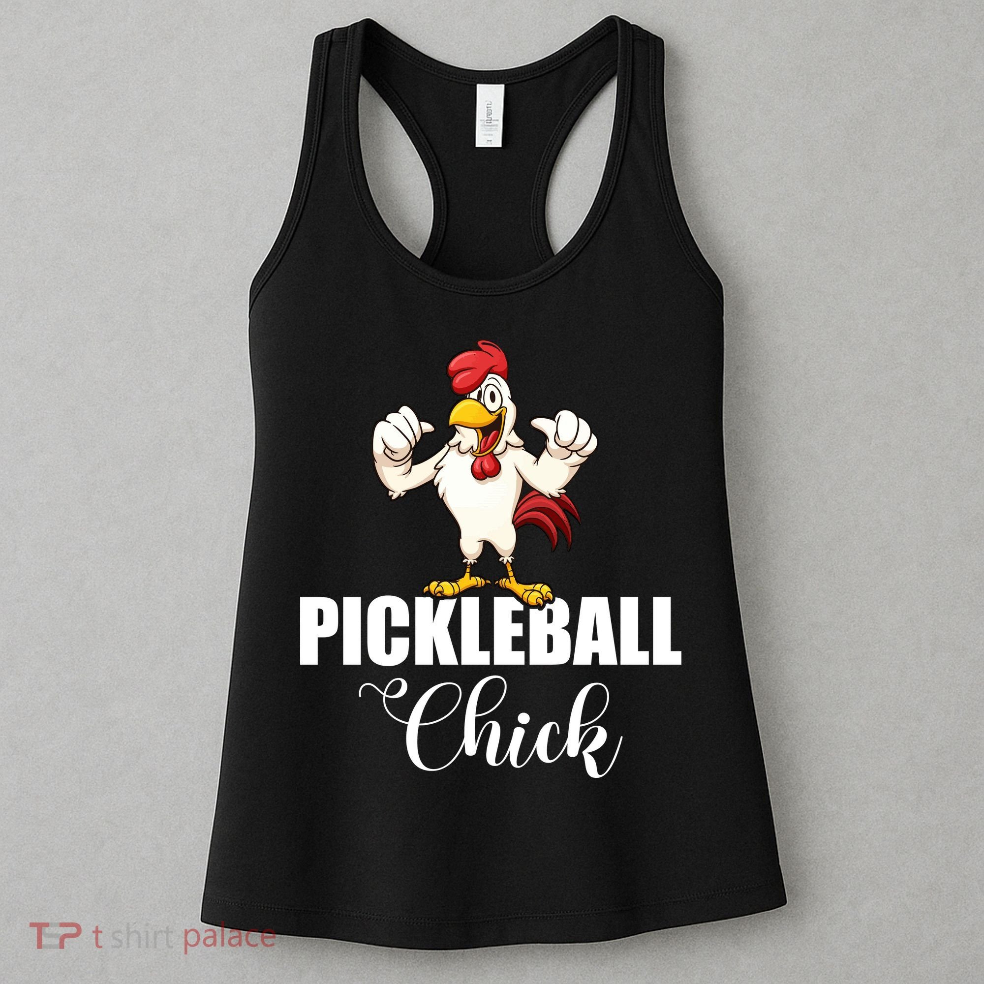 Womens Pickleball Gift Pickle Ball Chick Player Women's Tank Top